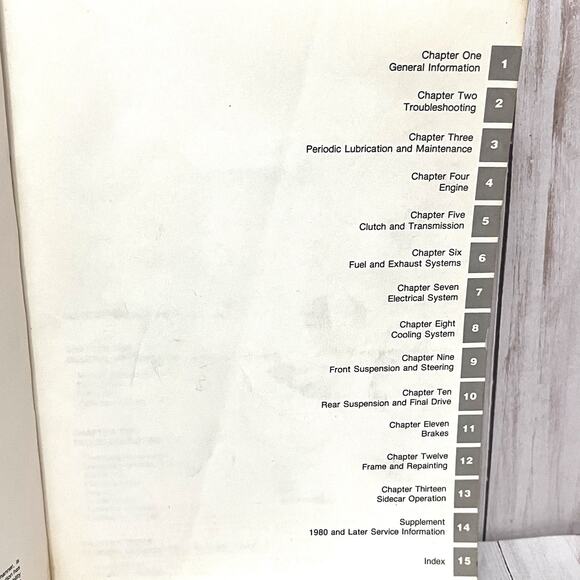 Clymer Honda Service Repair Shop Manual GL-1000 GL-1100 1975-1983 M340 - Picture 7 of 7